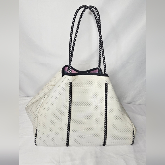 TAYLOR GRAY Neoprene Tote Bag & Clutch - Picture 5 of 15